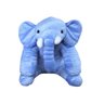 Almofada Travesseiro Elefante News para Bebê de Pelúcia 60cm Menino - Azul - 1