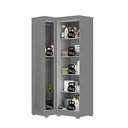 Ver imagem 5 de Modulação Armário Lavanderia 3 Portas com Pés Aurora