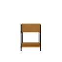 Ver imagem 5 de Mesa de Cabeceira 1 Gaveta 61cm x 48cm Sevilha Marrom
