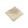Toalha Chá Linho Bordado com Gripper 90x90c 84661 Bekasa - 2