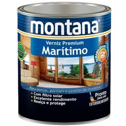 Verniz Premium Marítimo 900ml Fosco - 33b270521 - Montana Verniz Maritimo Premium 0,9l Fosco Monta - 1