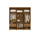 Ver imagem 2 de Guarda Roupa Casal 6 Portas 4 Gavetas Tulum com Pés Rufato