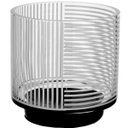 Ver imagem 1 de Vaso Decorativo Enfeite Casa Listras Home&co Vidro 12x12x12cm Transparente