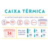 Combo Caixa Térmica 22 e 34 Litros - Verde Color o Barrileiro - 5
