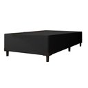 Ver imagem 1 de Cama Box Solteiro 0,88m Com 38cm De Altura Prince Preto