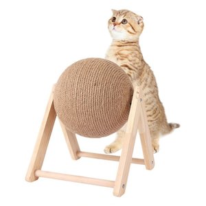 Arranhador Modelo Bola Exercícios Para Gatos