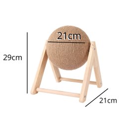 Arranhador Modelo Bola Exercícios Para Gatos - 2
