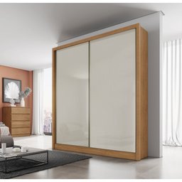 Guarda Roupa Solteiro MDF 2 Portas 3 Gavetas Ávila  - 1