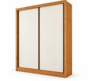 Ver imagem 4 de Guarda Roupa Solteiro MDF 2 Portas 3 Gavetas Ávila Marrom/Cinamomo Fendi