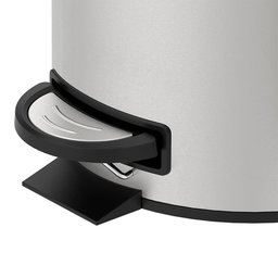 Lixeira para Banheiro e Cozinha Inox com Pedal Spin 20 Litros - Brinox - 5