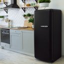 Ver imagem 3 de Papel De Parede Adesivo Contact Preto Fosco Envelopamento Móveis Geladeira Vinil Lousa 10mts x 45cm