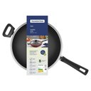 Ver imagem 5 de Caçarola Turim Alumínio Chumbo Antiaderente 2,8l + Faqueiro Ipanema Vermelho 24pc + Wok Loreto 3,