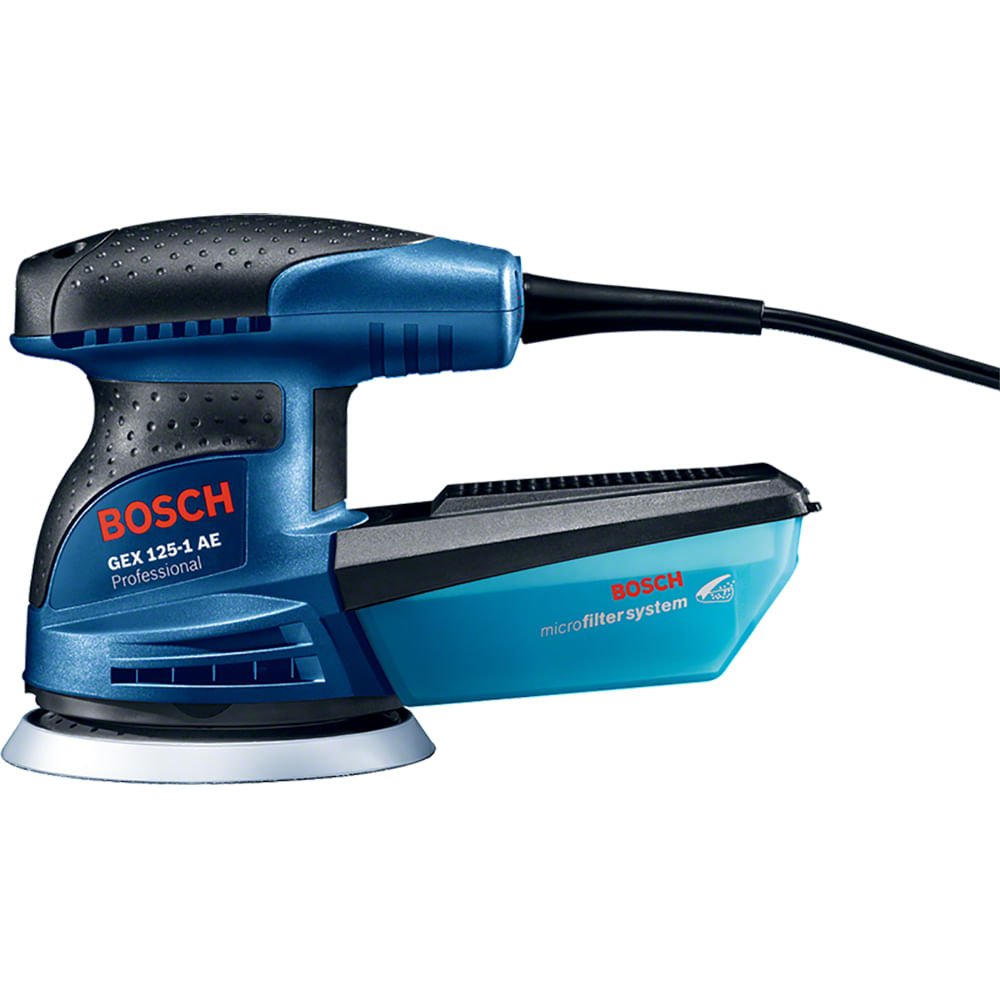 Lixadeira Excentrica Gex 125-1 Ae 250w Bosch 220v - 0601.387.5e0-000 - 3