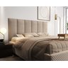 Cabeceira Painel Estofada Cama Queen 1,60 Julia Bege - 2