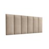 Cabeceira Painel Estofada Cama Queen 1,60 Julia Bege - 1