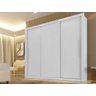Guarda Roupa Roupeiro Panama 3 Portas sem Espelho Branco Sallêto - 5