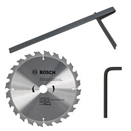 Serra Circular Bosch GKS-150 1500W 127V Elétrica + Disco 24 Dentes Com Vídea P/ Marcenaria - 8