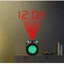 Ver imagem 3 de Relógio Digital Despertador Projetor Led Alarme Lcd Temperatura a Pilhas Cor Preto