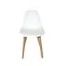 Cadeira Charles Eames Solid Wood 131pp Branco - 1