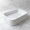 Ver imagem 6 de Cuba para Bnheiro Lavabo Sobrepor 41x28cm Branco Perolado Premium