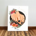 Ver imagem 3 de Kit 3 Quadro Decorativo Manicure Nail Designer Unhas Moderno 28x20cm