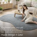 Ver imagem 2 de Tapete Sala Veneza Orgânico Antiderrapante:cinza/1,48x1,98