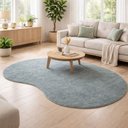 Ver imagem 1 de Tapete Sala Veneza Orgânico Antiderrapante:cinza/1,48x1,98