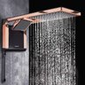 CHUVEIRO ACQUA DUO PRETO E ROSE GOLD 220V/7800W LORENZETTI Cor:Rose:Rose - 2