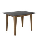 Ver imagem 1 de Mesa de Jantar Retangular com Vidro 4 Lugares 120cm sem Cadeiras Kate Poliman Móveis