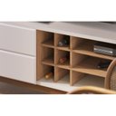 Ver imagem 6 de Rack com Painel Extensível para TV até 70 Polegadas 180CMX172,2cm Pés em Madeira Maciça Adega Noronha Marrom