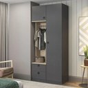Ver imagem 1 de Guarda Roupas Modulado C-prateleiras e Cabide Linha Free