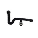 Ver imagem 3 de Combo Sifao Sanfonado Tubo Extensivo Inteligente Preto 3 em 1 e Válvula ABS