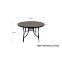 Ver imagem 5 de Conjunto Alumínio Mesa Redonda Ripada 120cm Porto Rico e 4 Poltronas com Tela Cannes 