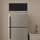 Ver imagem 1 de Armário Cozinha Aéreo Geladeira 60cm Basculante Leticia Preto A01 - D’Rossi