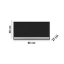 Ver imagem 3 de Armário Cozinha Aéreo Geladeira 60cm Basculante Leticia Preto A01 - D’Rossi