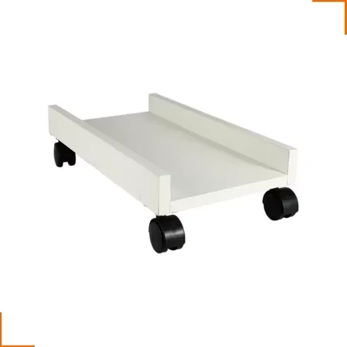 Carrinho Suporte para Cpu na Cor Branca - 2