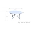 Ver imagem 7 de Conjunto em Alumínio Mesa Redonda Ripada 120cm Porto Rico e 2 Poltronas com Tela Cannes Portinaty