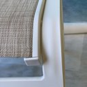 Ver imagem 6 de Conjunto Mesa Redonda 150cm com Giratória Central Porto Rico e 4 Poltronas com Tela Cannes Branco