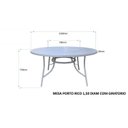 Ver imagem 4 de Conjunto Mesa Redonda 150cm com Giratória Central Porto Rico e 4 Poltronas com Tela Cannes