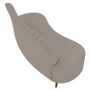 Ver imagem 7 de Sofá 2 Lugares para Sala Living 160cm Pés Palito Tamar K04 Bouclê Bege Escuro - Mpozenato