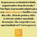 Ver imagem 7 de Cabide 2 Ganchos Rosas de Ferro - Suporte Duplo:laranja
