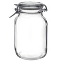 Ver imagem 2 de Kit 5 Potes de Vidro Hermético Original FIDO Terrina 2000 ml Ø 12 mm Multiuso Original Fido Bormioli