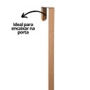 Ver imagem 2 de Kit 2 Suportes Metal Rosê Gold 37cm para Guirlanda Encaixe Porta - Magizi