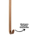 Ver imagem 3 de Kit 2 Suportes Metal Rosê Gold 37cm para Guirlanda Encaixe Porta - Magizi