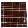 Pastilha Vidro Cristal 036 Marrom (2,5x2,5 Cm) - Linea Vitral - 3