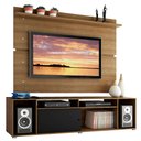 Ver imagem 2 de Rack Madesa Cancun e Painel para Tv até 65 Polegadas - Rustic/rustic/preto