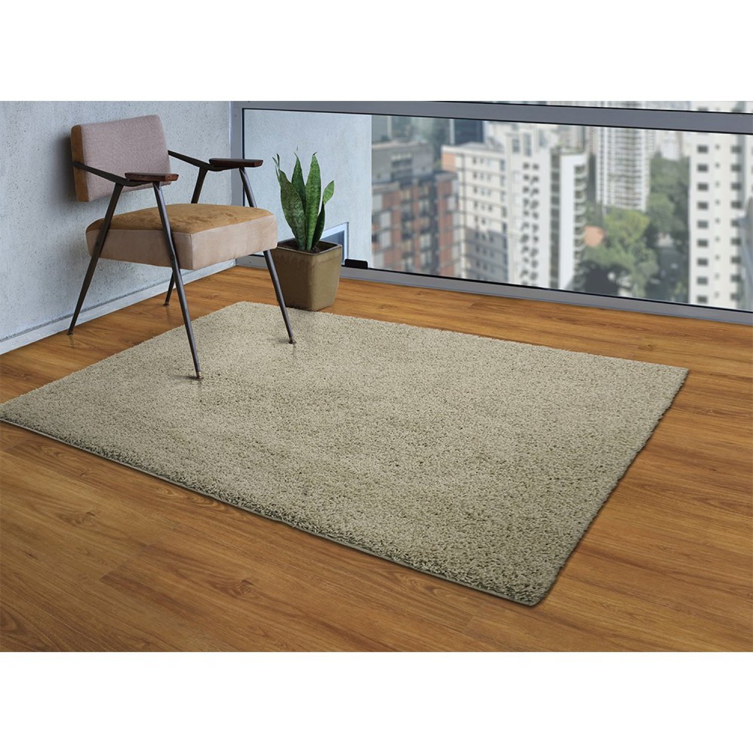 Tapete 100x150cm Clemant N Tapetes São Carlos - 1