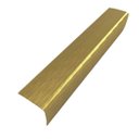 Ver imagem 1 de Perfil Cantoneira de Aço Inox 304 - Escovado, Dourado - 15 X 15 X 2000 Mm