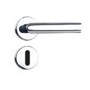 Ver imagem 1 de Fechadura Linha 1400 - Interna - Capri - Roseta Inox Polido