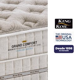 Colchão Queen King Koil Size Grand Comfort Macio 158x198 - 6